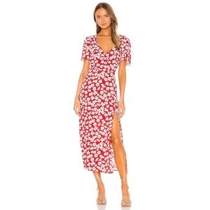 Minkpink between you and I Midi dress